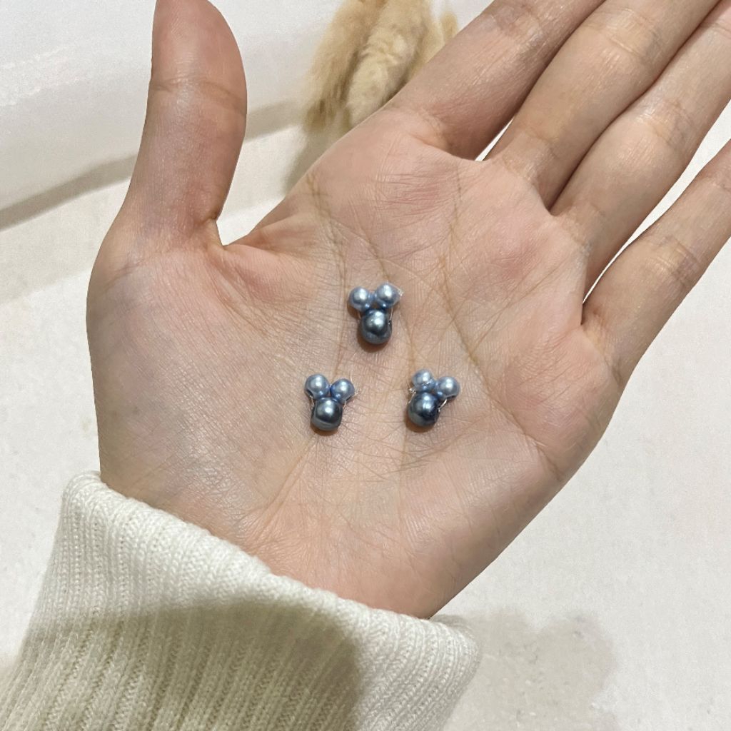 Payet Tabur/ Mutiara Rangkai Sebar Hiasan Baju Kebaya Dress 1pcs