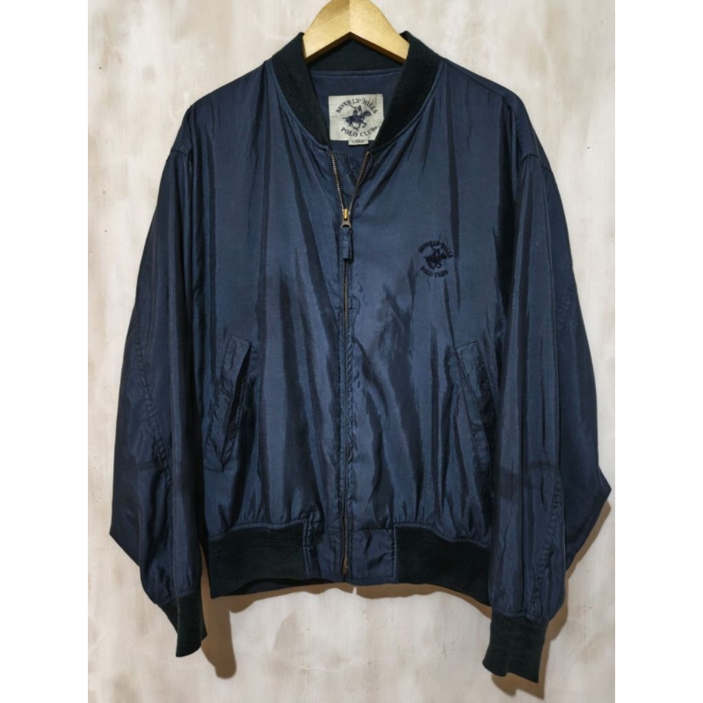 Bomber Satin Polo Club