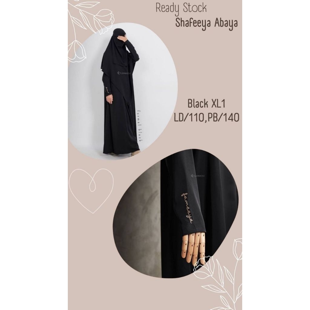 Shafeea Abaya By Fameeya