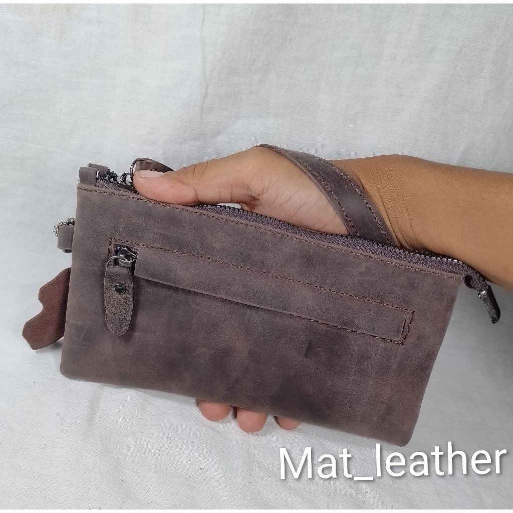 Dompet Mini Hp Kulit Sapi Asli Crazy Horse