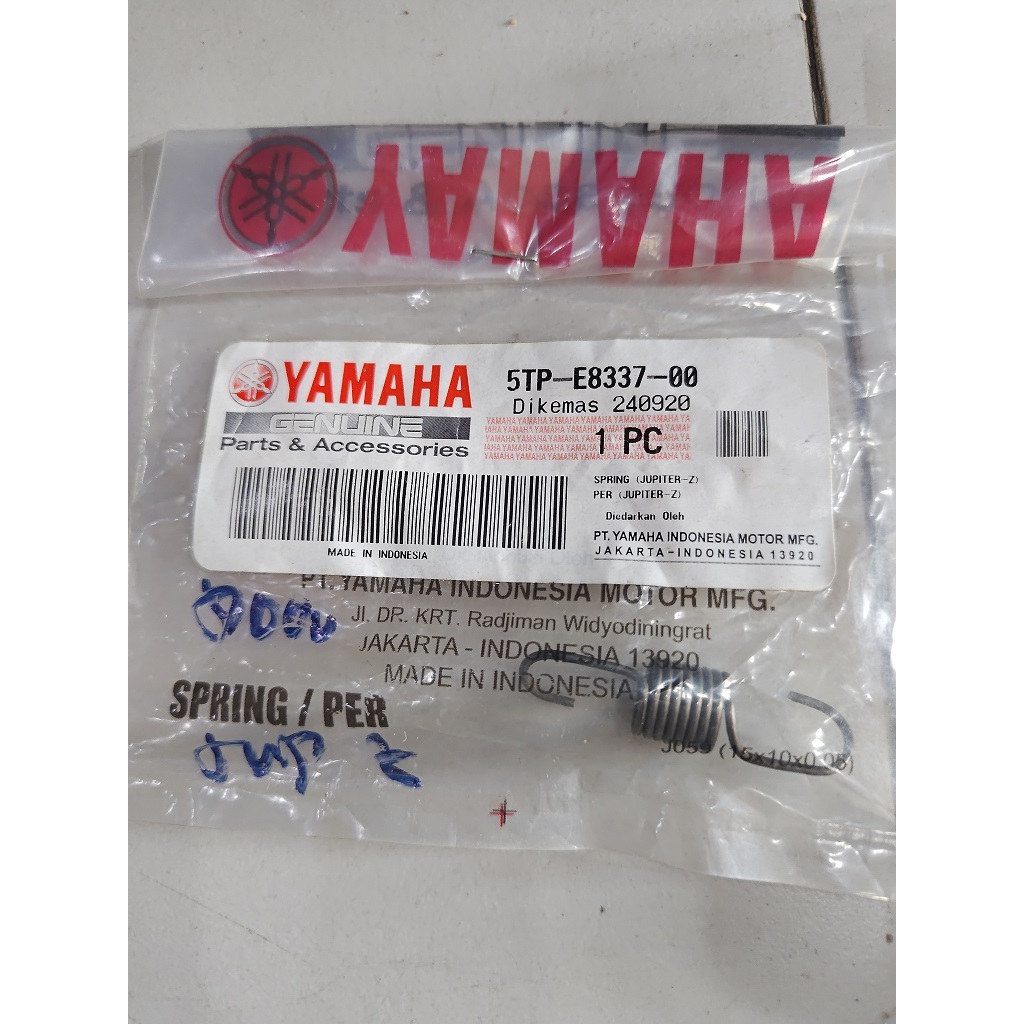 per cakar operan gigi jupiter z 110 ori