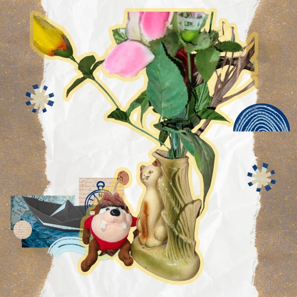 Boneka Tasmanian Devil Berjubah Merah // Red Robed Tasmanian Devil Doll