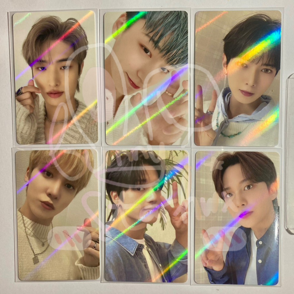 Photocard ATEEZ official Yunho Mingi Yeosang San Wooyoung Jongho Ode to Youth