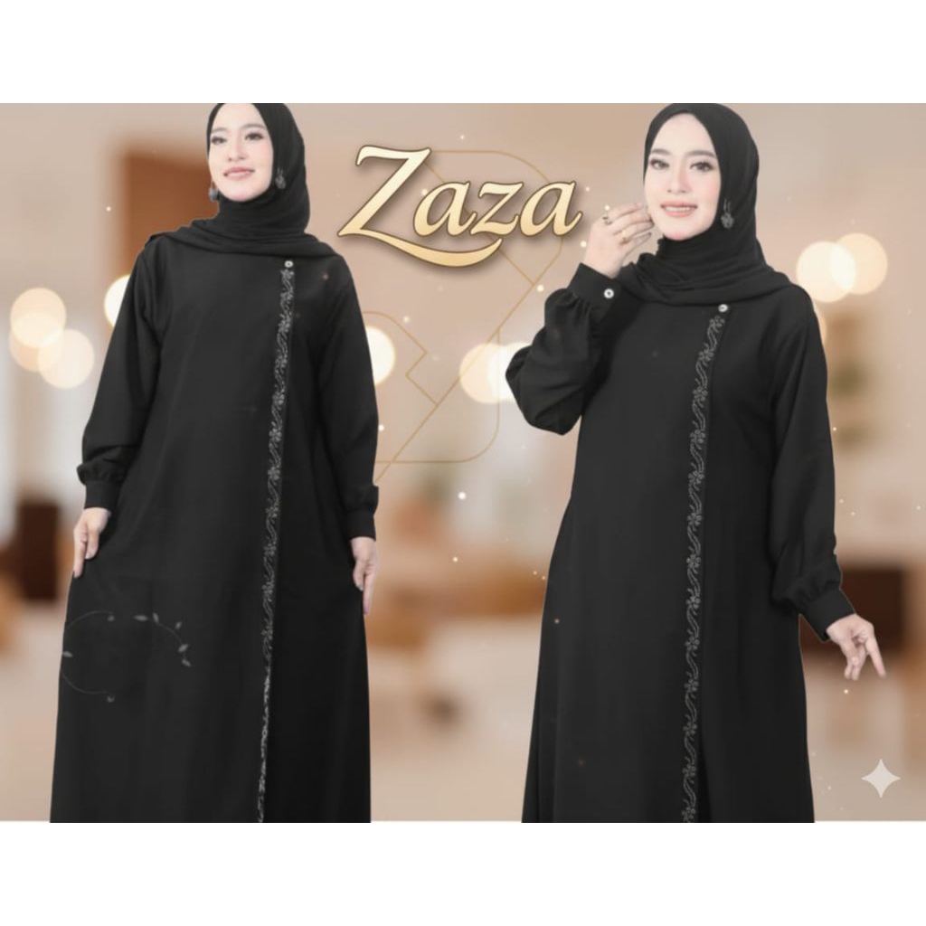 gamis abaya Zaza Payet mewah