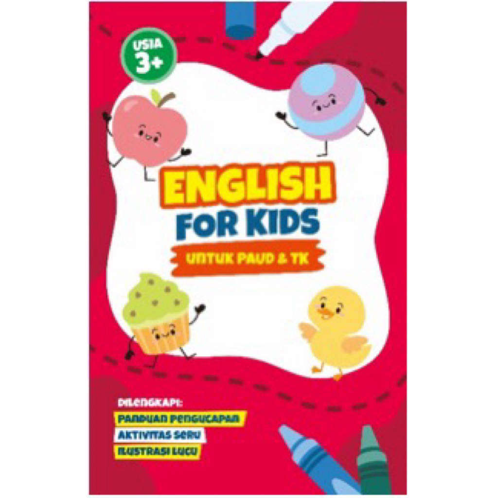 Bentang Buku Aktifitas English For Kids