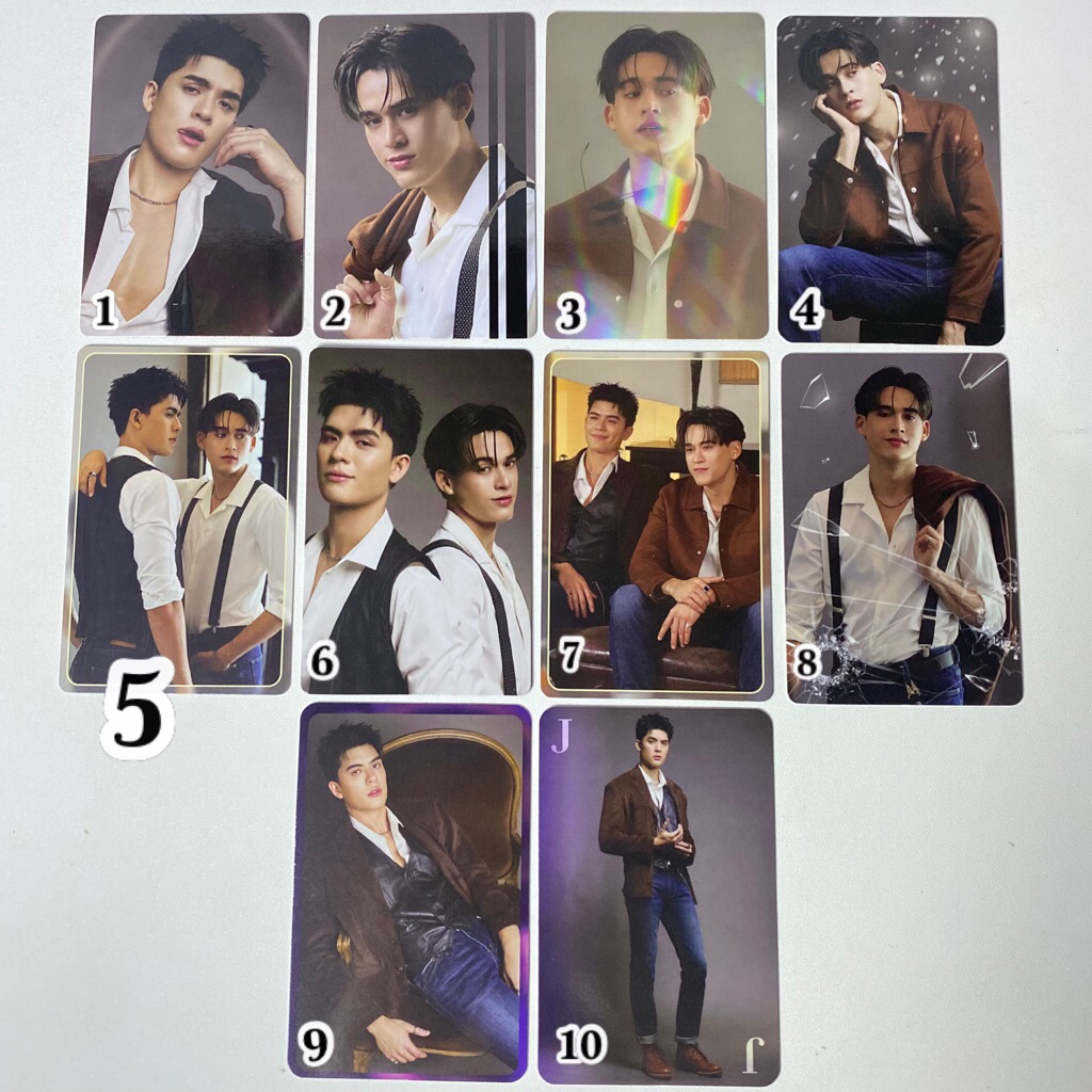 Collectible Card Joss Gawin Invincible Fancon Photocard JossGawin Gmmtv Official Joss Wayar Gawin Ca