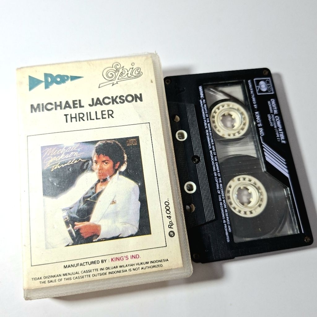 Kaset MICHAEL JACKSON - Thriller Album