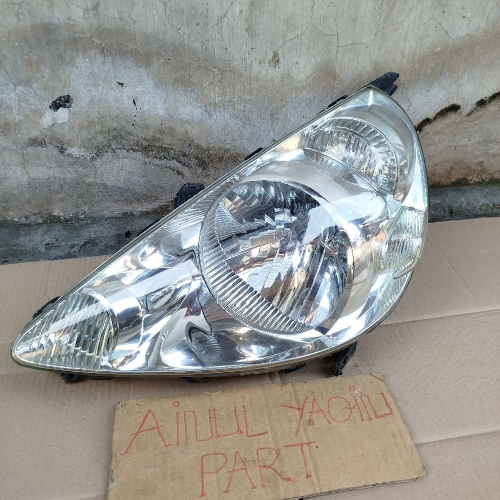 lampu depan headlamp honda jazz old 2004 2005 2006 2007 original