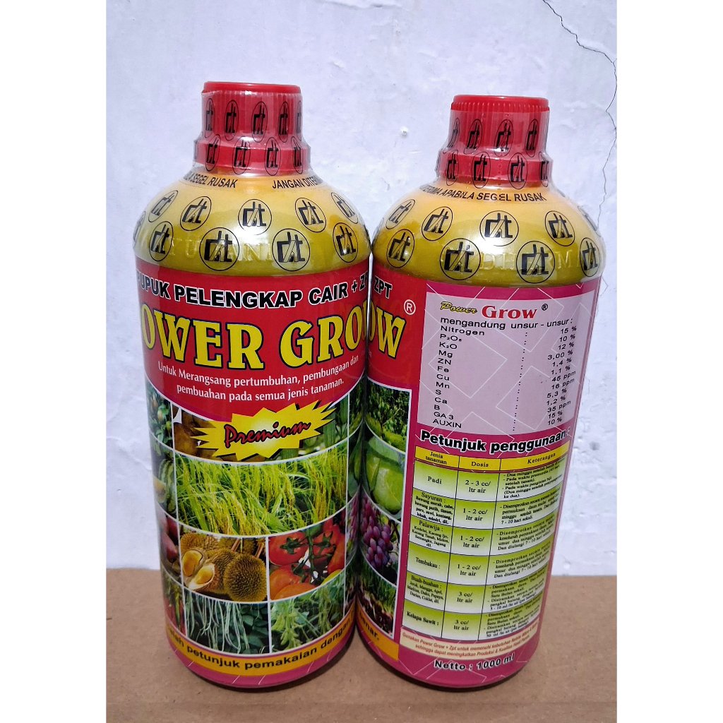 POWER GROW Pupuk Pelengkap Cair + ZPT 1liter
