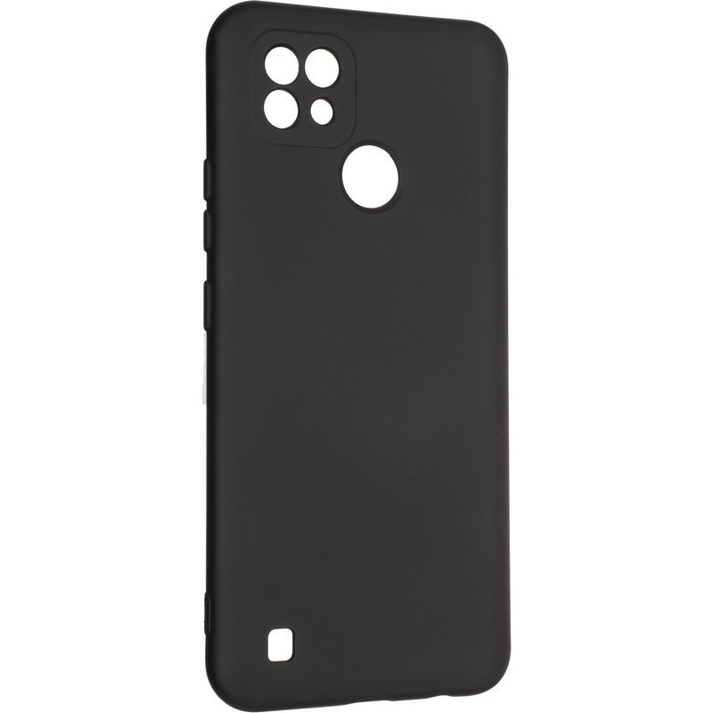 Realme C21Y / C21 Casing Ultra Slim Lentur Polos Hitam