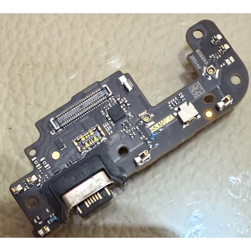 papan cas ui board pcb konektor charger+mic+ic poco X3 GT/redmi note 10 pro 5G original copotan