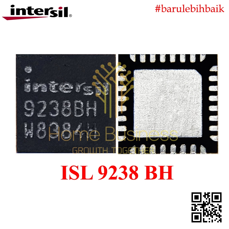 IC Charger ISL9238BHRTZ ISL9238BH ISL9238B ISL9238 BH ISL 9238BH ISL 9238 BH IC Power Laptop NVDC Bu