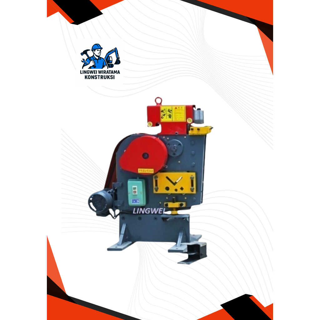 MESIN POTONG BESI HYDOLIC MULTIFUNGSI PUNCHING SHEARING IRONWORKER 8B