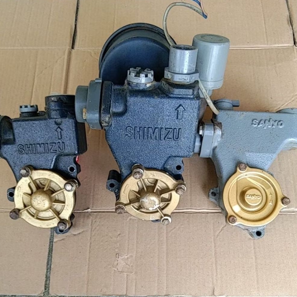 kepala pompa air shimizu dan sanyo