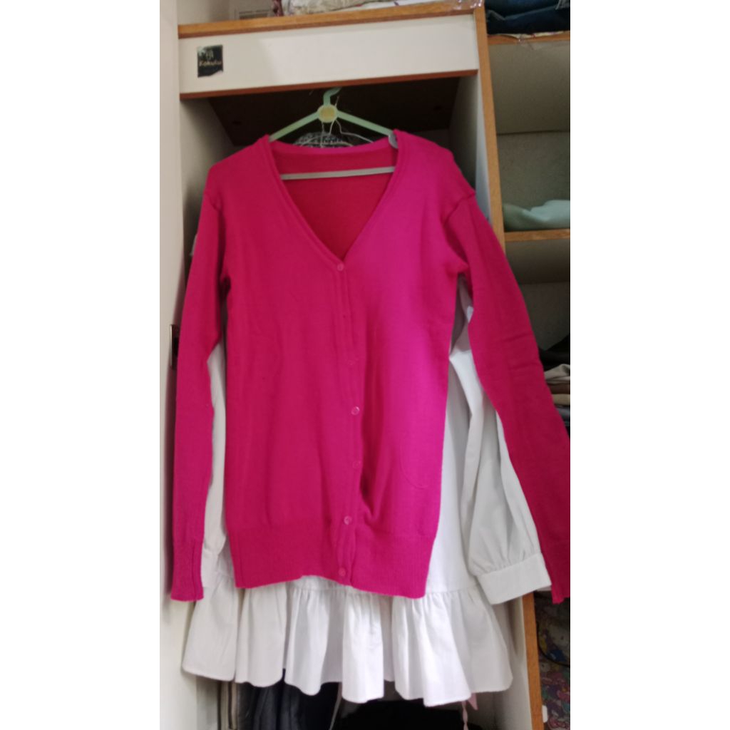 cardigan pink
