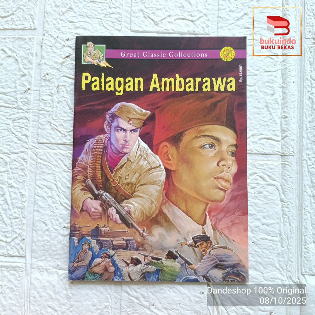 Palagan Ambarawa - Great classic collection pustaka lebah komik - Buku Cerita Anak Bekas Preloved