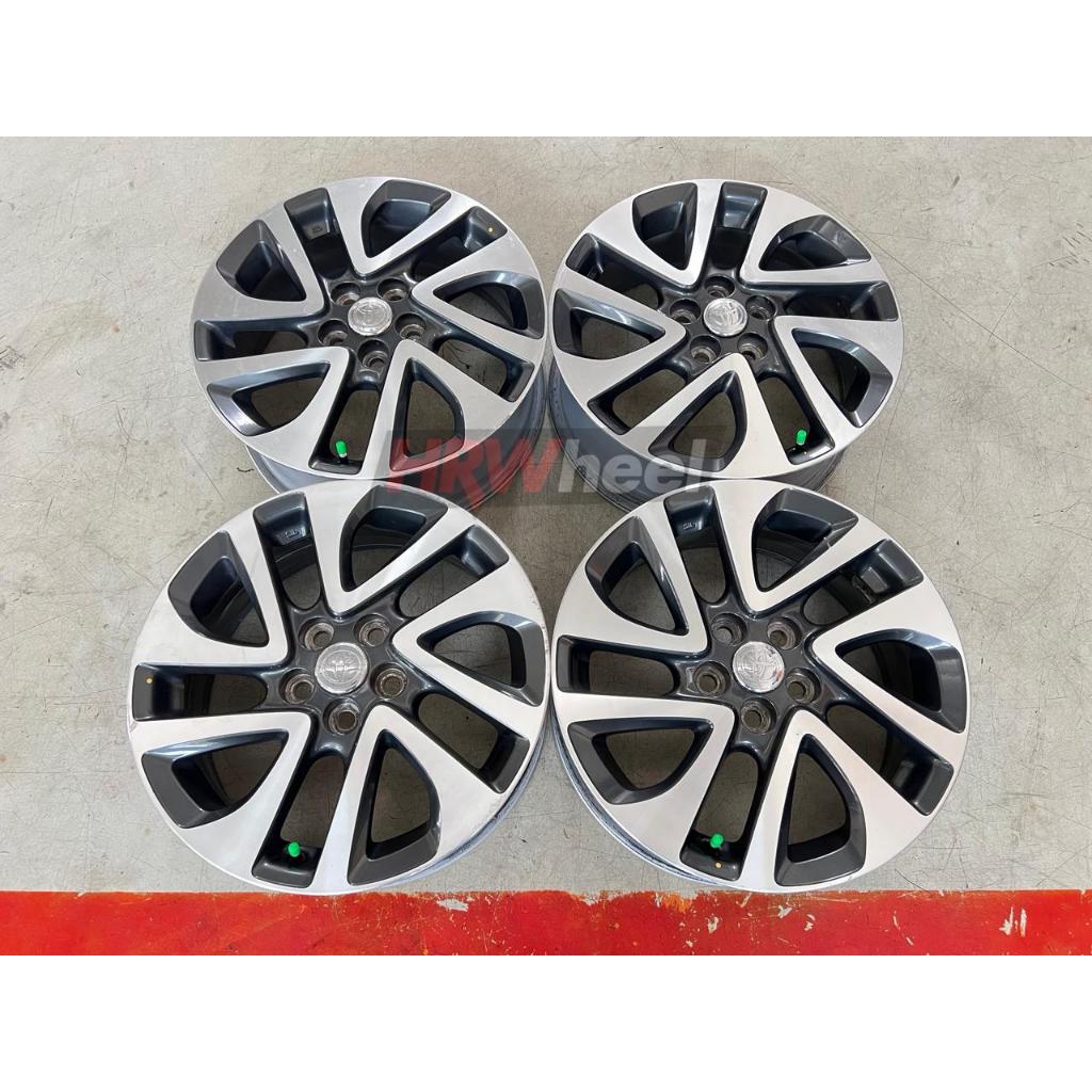 Velg Bekas Oem Toyota Sienta Ring 16 Pcd5x100 Grey Polish