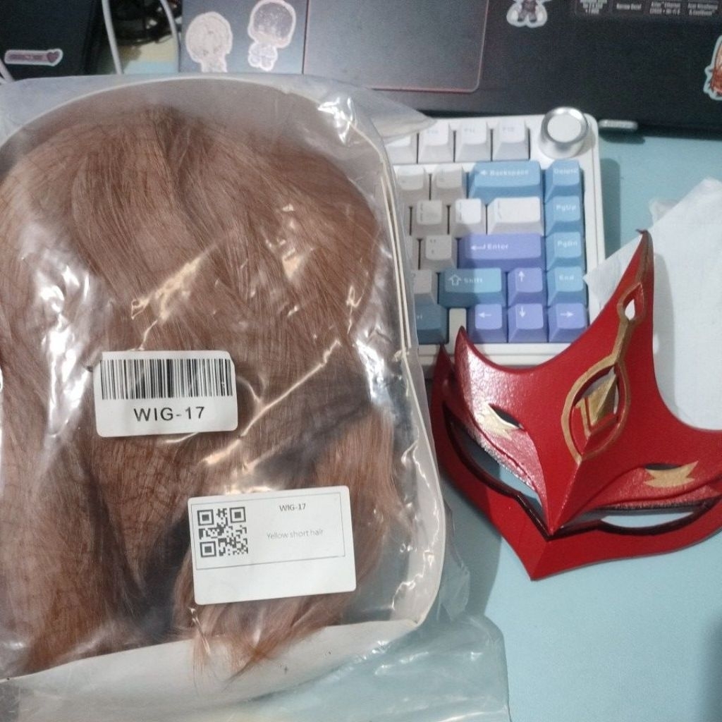 Wig Tartaglia Childe + Mask (Second)