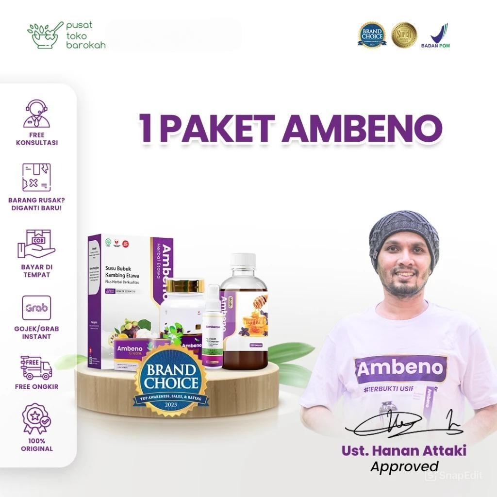 Ambeno - Madu Ambeno 1 Botol | Madu Bantu Atasi Ambenien dan Wasir Original
