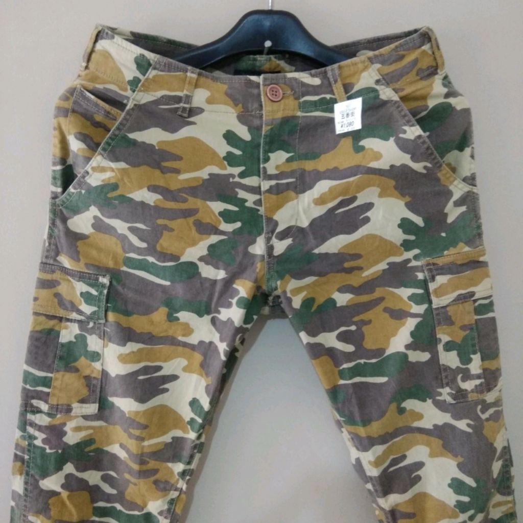 cargo Camouflage root three straight stretch Original no Army avirex