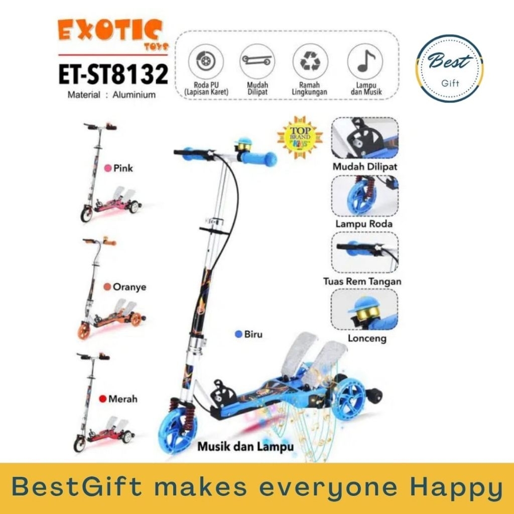 SCOOTER EXOTIC ET-ST8132 UP TO 100 KG