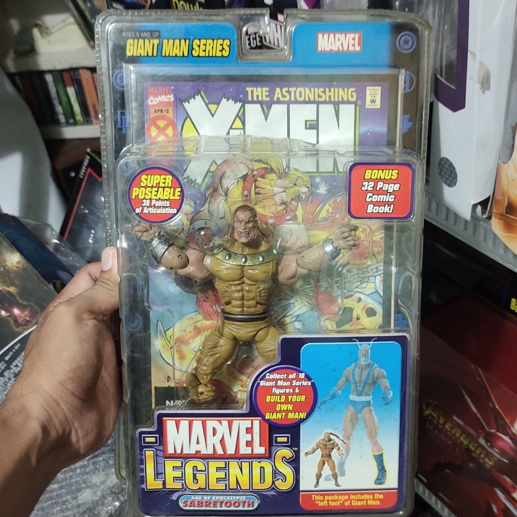 Marvel Legends Toybiz X-Men Age Of Apocalypse Sabretooth Wave Giant Man