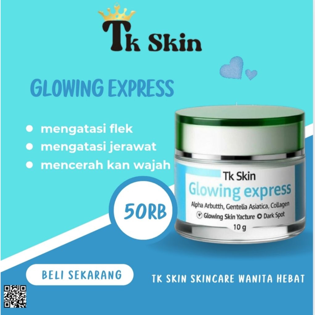 TK SKIN ~ NIGHT CREAM GLOWING EXPRESS