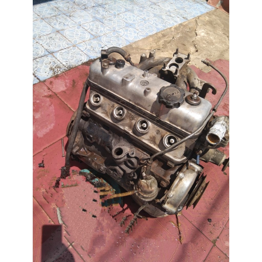 mesin Toyota kijang 4K KF20 copotan terawat