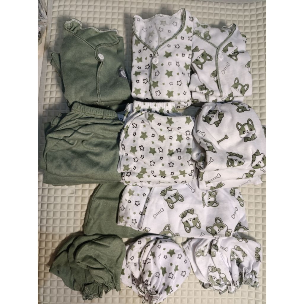 PRELOVED trina baby set baju newborn