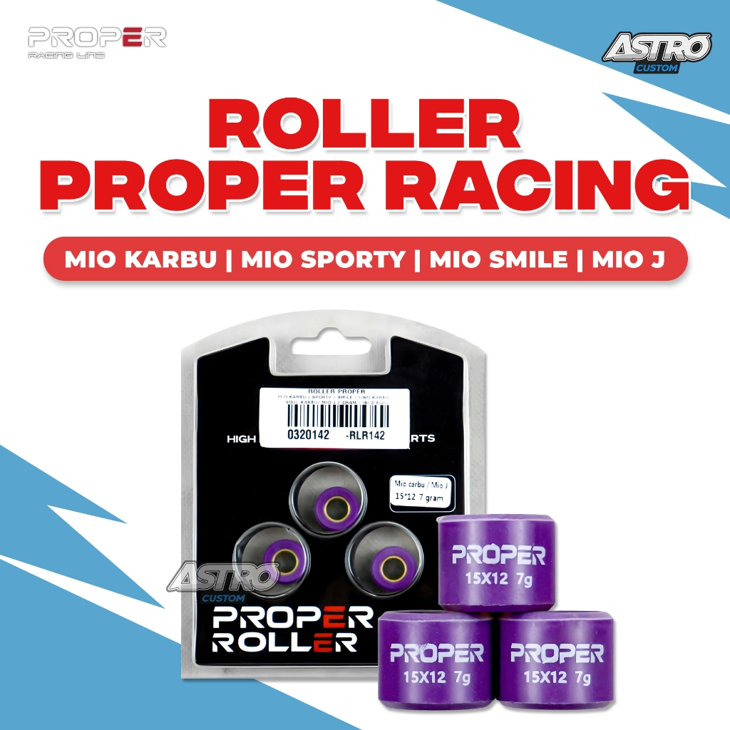 Roller Proper Line Mio Karbu Mio Sporty Mio Smile Soul Fino Karbu Mio J Xride Fino Mio GT 115 CVT