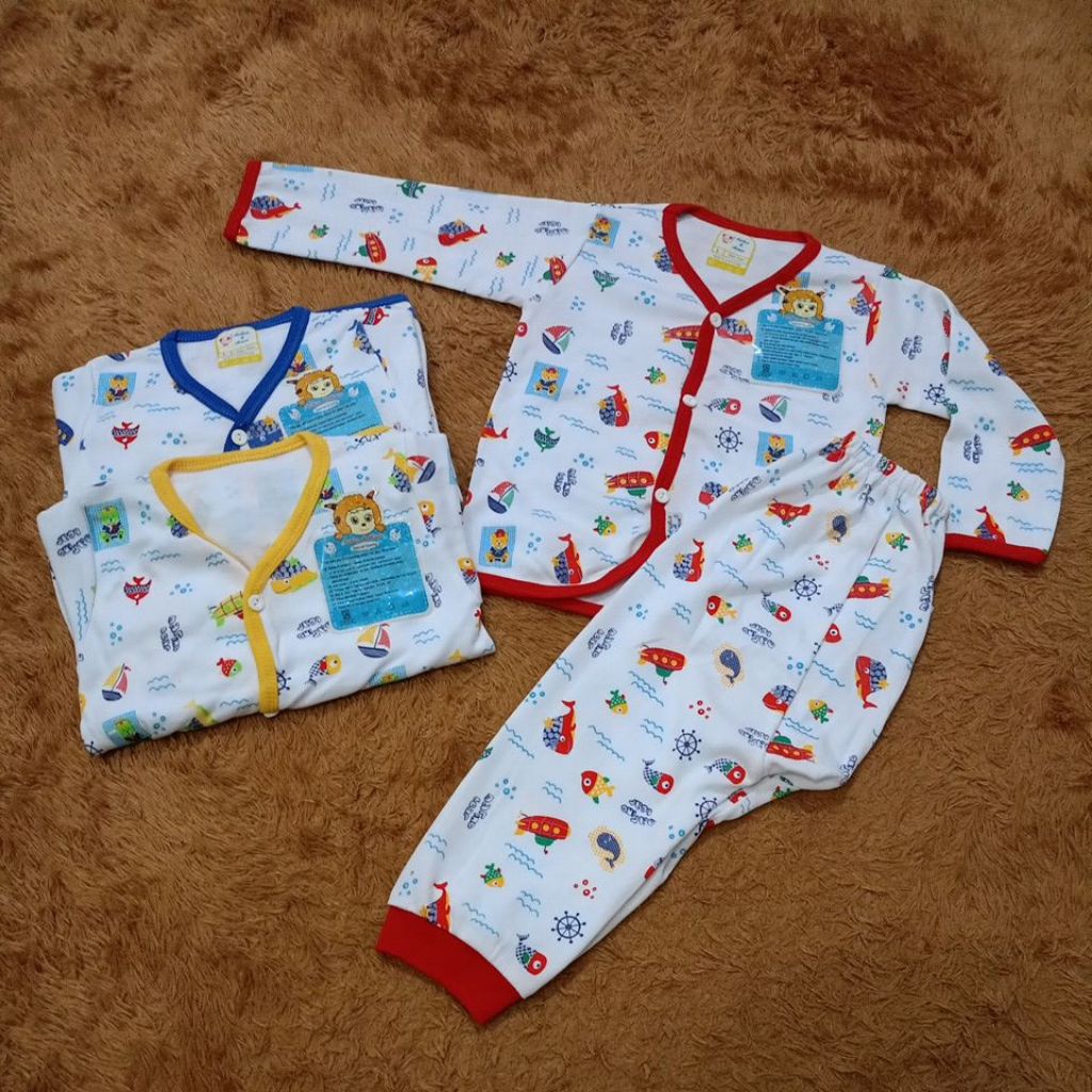 ARTHUR & AIMEE Stelan Baju Tidur Baby Wear Premium Lengan Panjang Celana Panjang