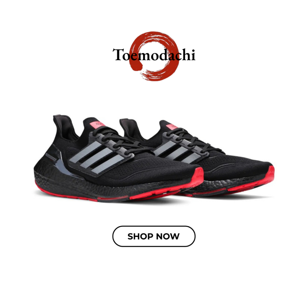 Toemodachi. - Sepatu Running Ultraboost 2021 21 424 Arsenal Black Authentic