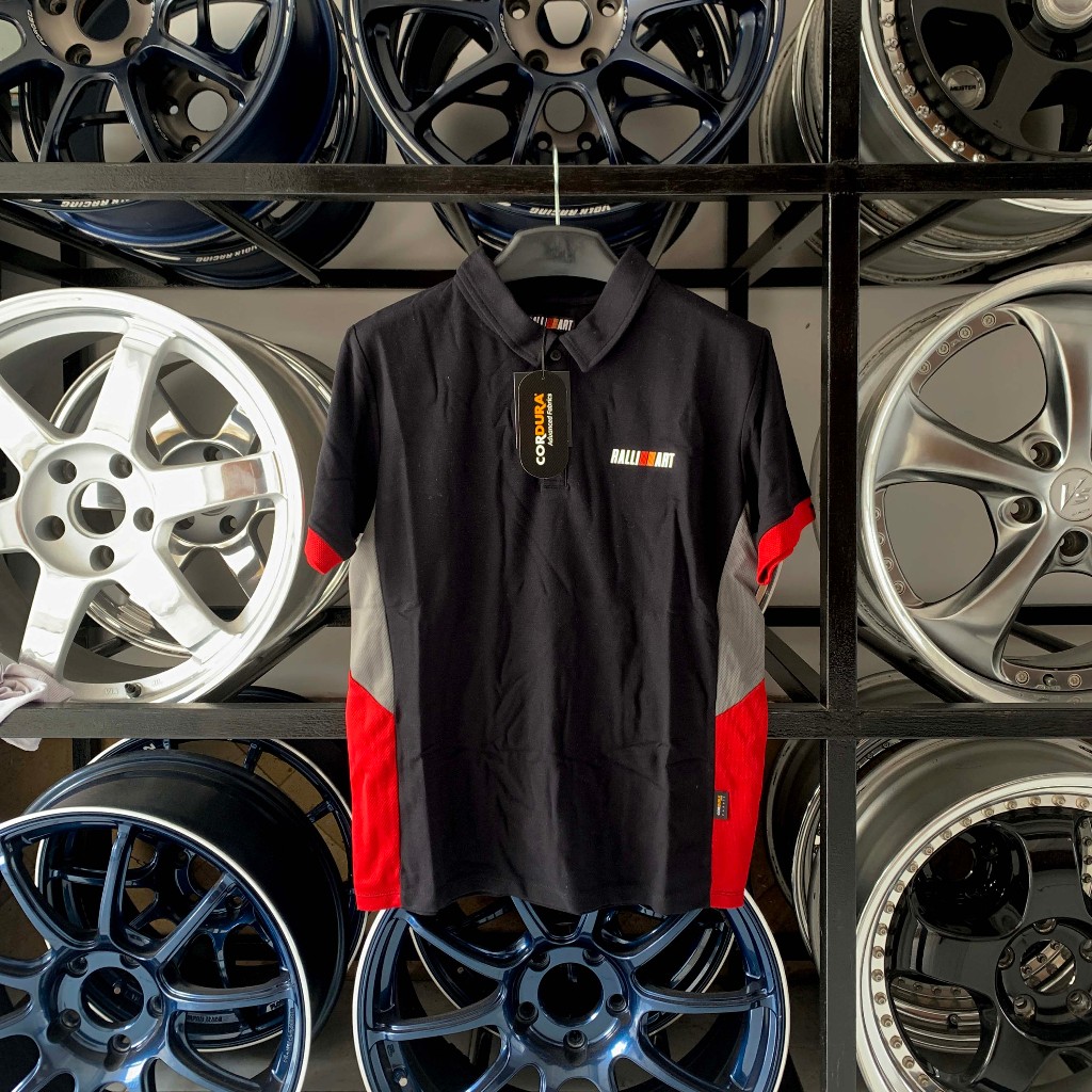 Kaos Ralliart Polo Shirt Size L Original Jepang