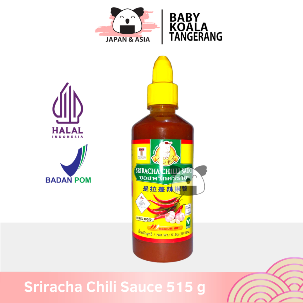 THAI BOY Sriracha Chili Sauce 515 g  | Saos Thailand | Sriracha Chili Sauce -BKT