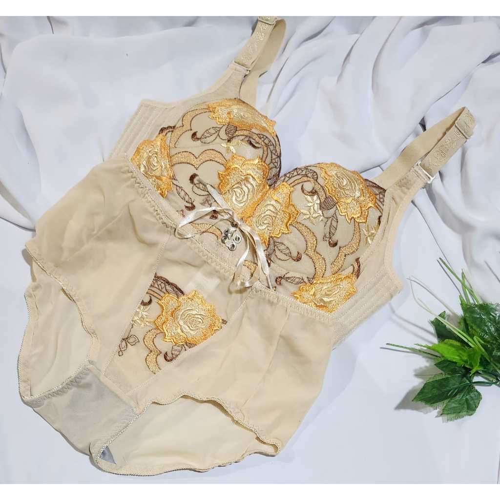 Bra Set Bra Push up BH Tanpa Kawat Bra Renda Bralette Bra High quality kait 4 Setelan Bra CD 1213set