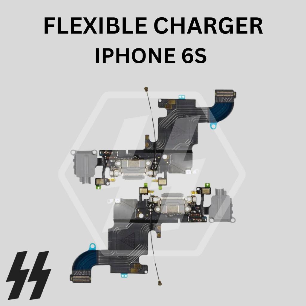 FLEXIBLE KONEKTOR CHARGER 6S / Konektor Iphone 6s - BLACK