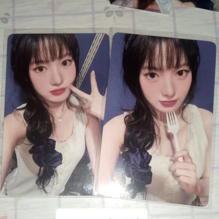 Photocard Kiiikiii Set QQ Music Sui Jiyu Leesol Sui Haum Kya READ DESK