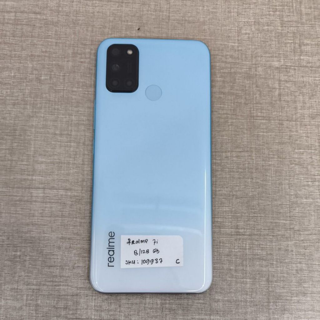 Handphone second normal Realme 7i 8+128GB original
