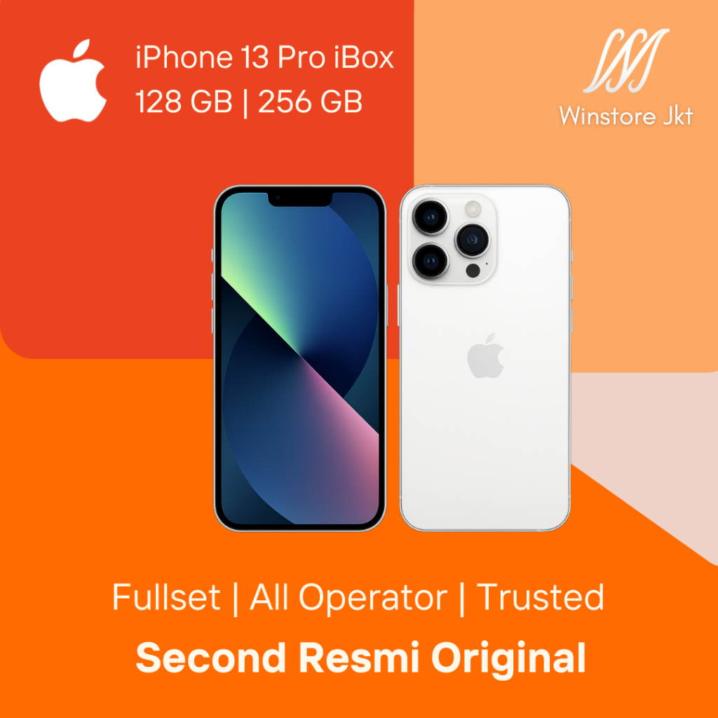 iPhone 13 Pro iBox | 128 GB & 256 GB Second Resmi