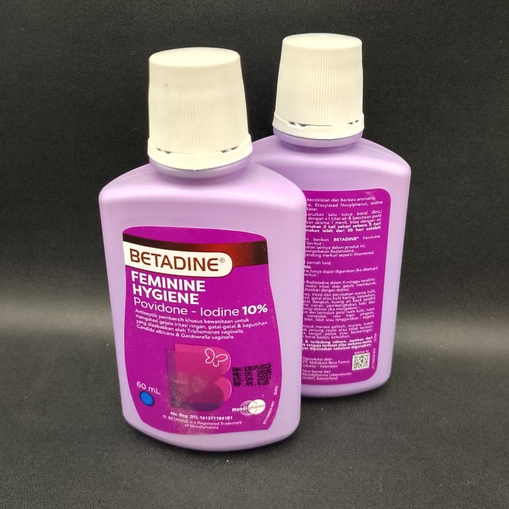 Betadine Feminine Hygiene 60 ml-Betadine