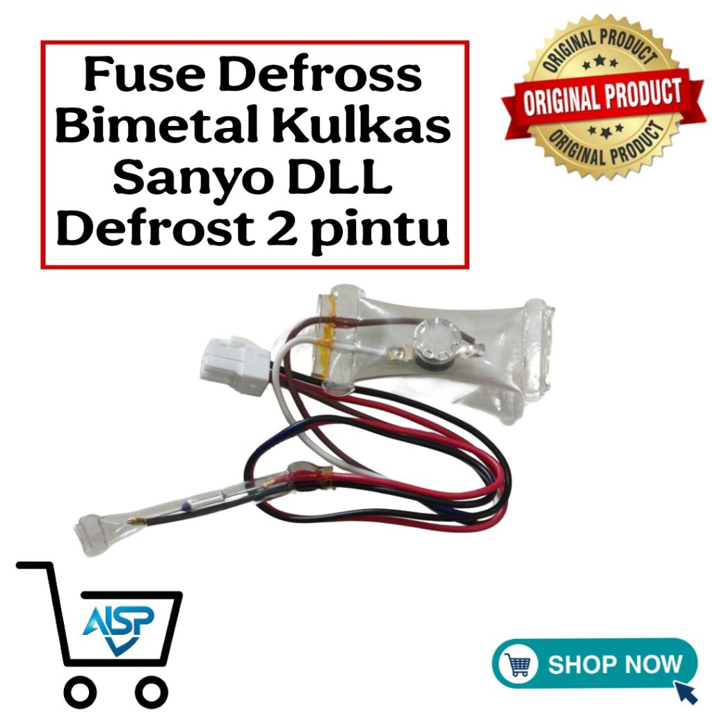 BIMETAL KULKAS SANYO AQUA / DEFROST KULKAS SANYO AQUA