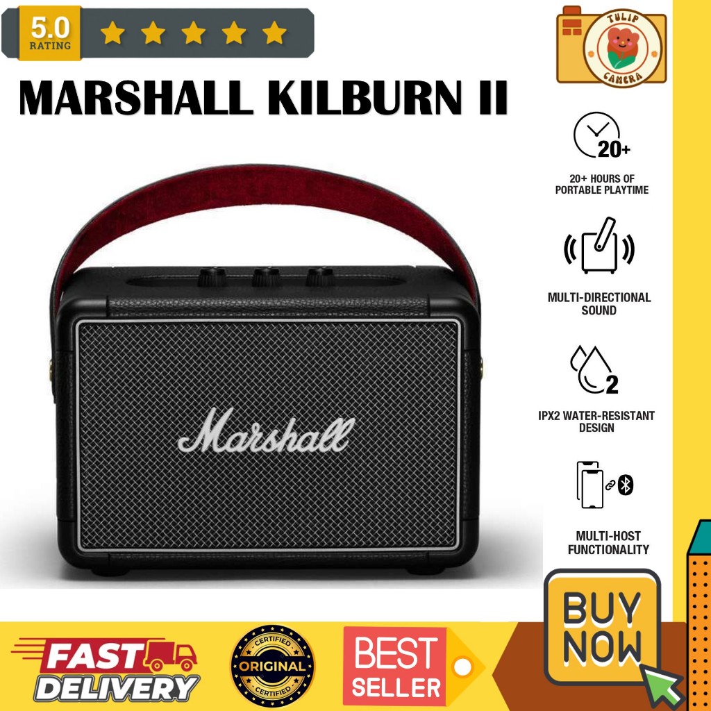 Marshall Kilburn II Speaker Portable Bluetooth