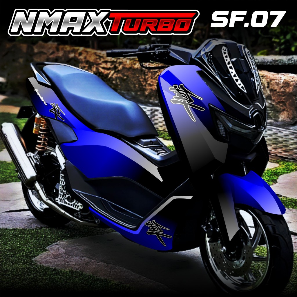 (COD) TERBARU Decal Stiker Motor Yamaha Nmax TURBO NEO S New 2024 2025 Full Body - Decal Modifikasi 