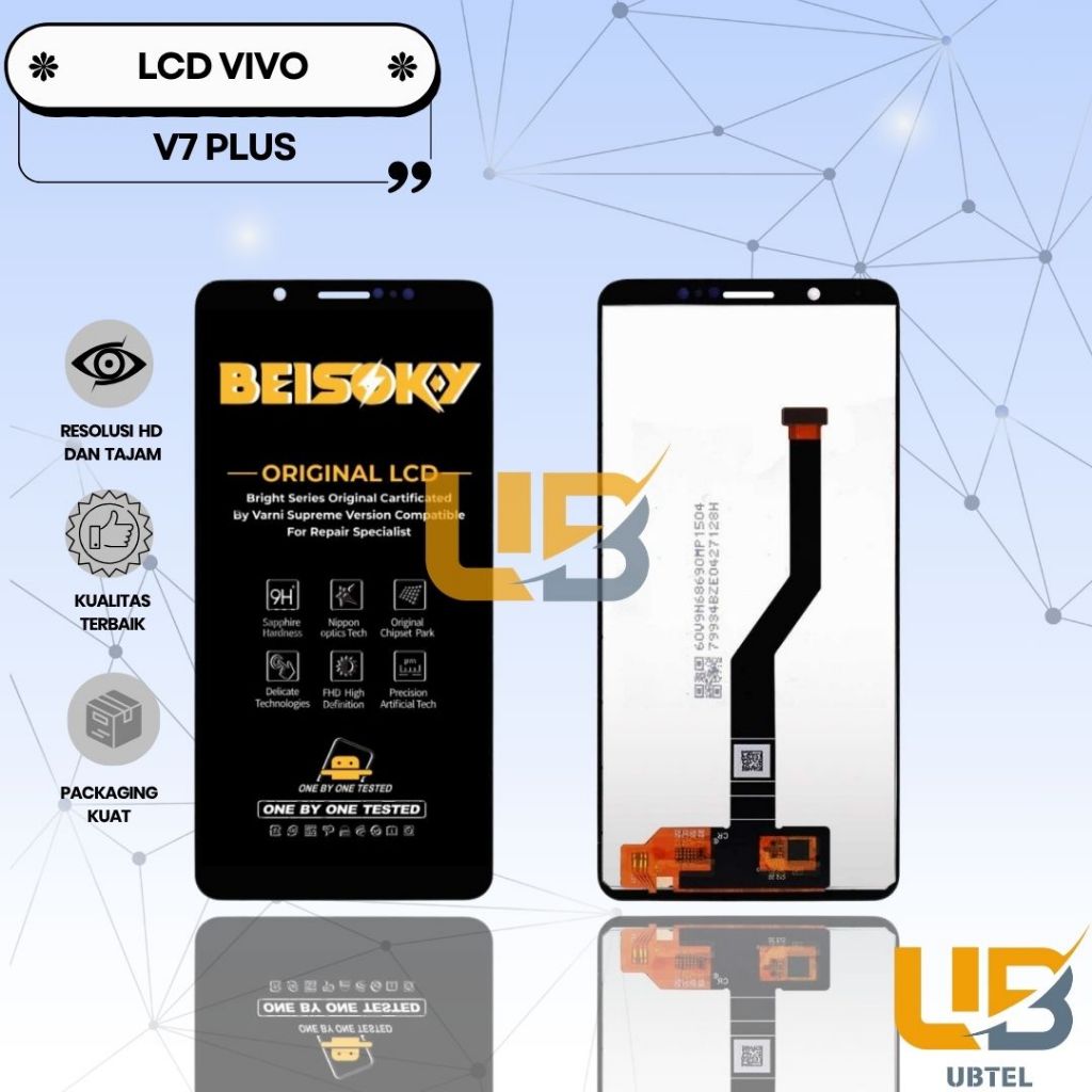 LCD TOUCHSCREEN VIVO V7+ / V7 PLUS / Y79 / 1716 ORIGINAL FULLSET COMPLETE