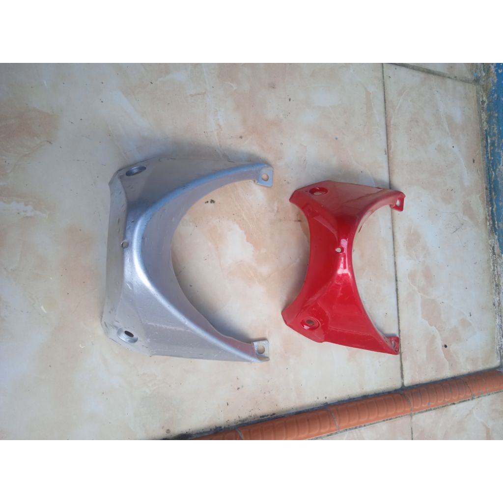 undercowl supra 125 wave bahan putih gading tebal