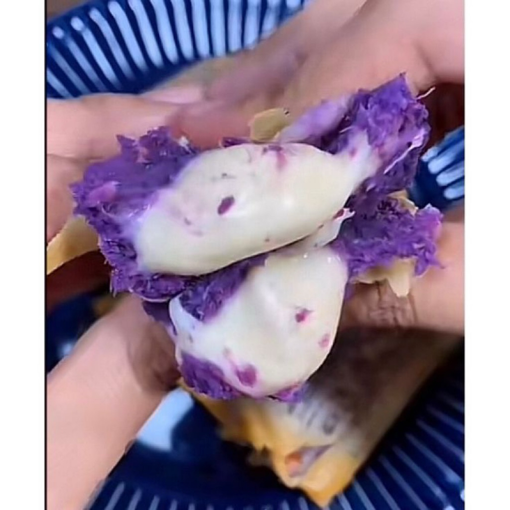ubi keju, ubi coklat