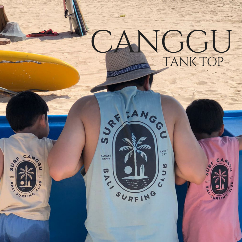 Summer Look - Baju Oblong Pantai Anak Dewasa "Canggu"