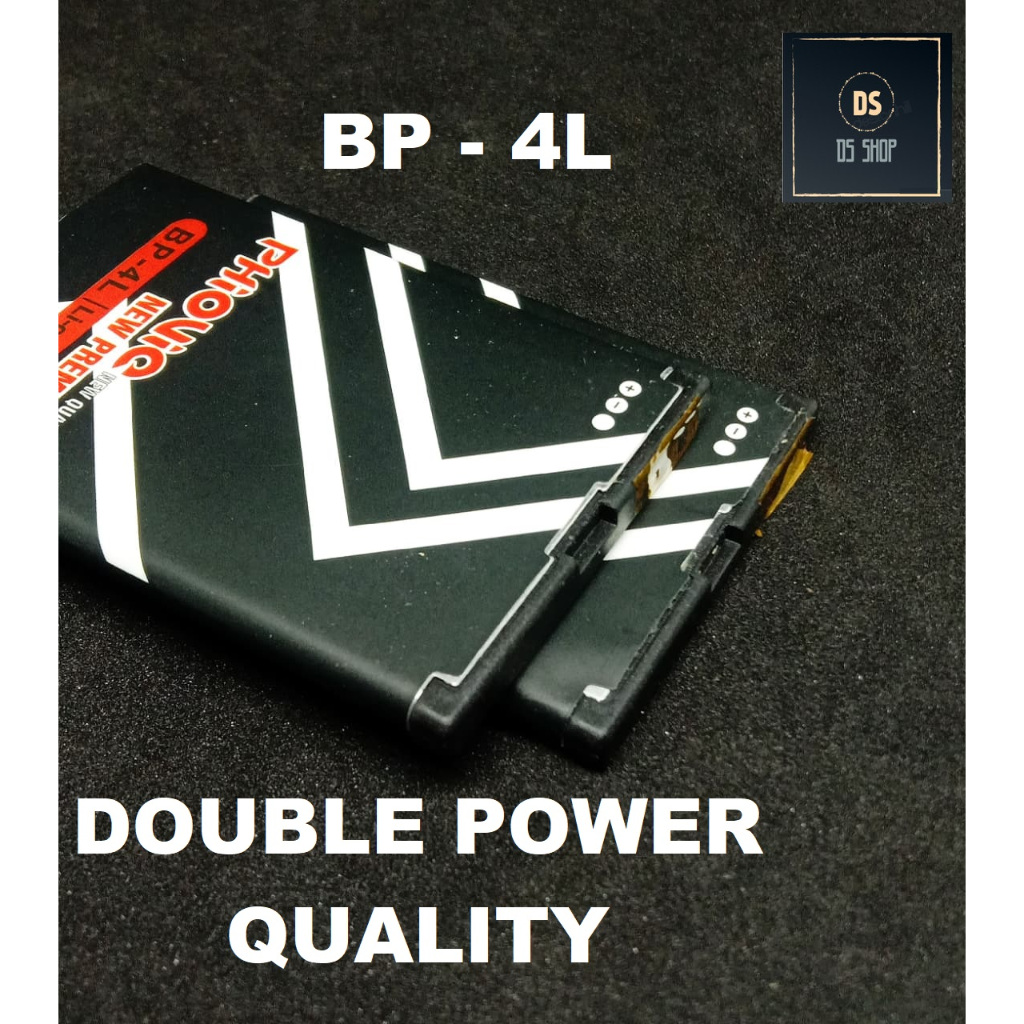Baterai HP Nokia E6 E6i E63 E71 E72 E73 Mode E90 N97 BP4L BP-4L Original Batre Batrai Double Power