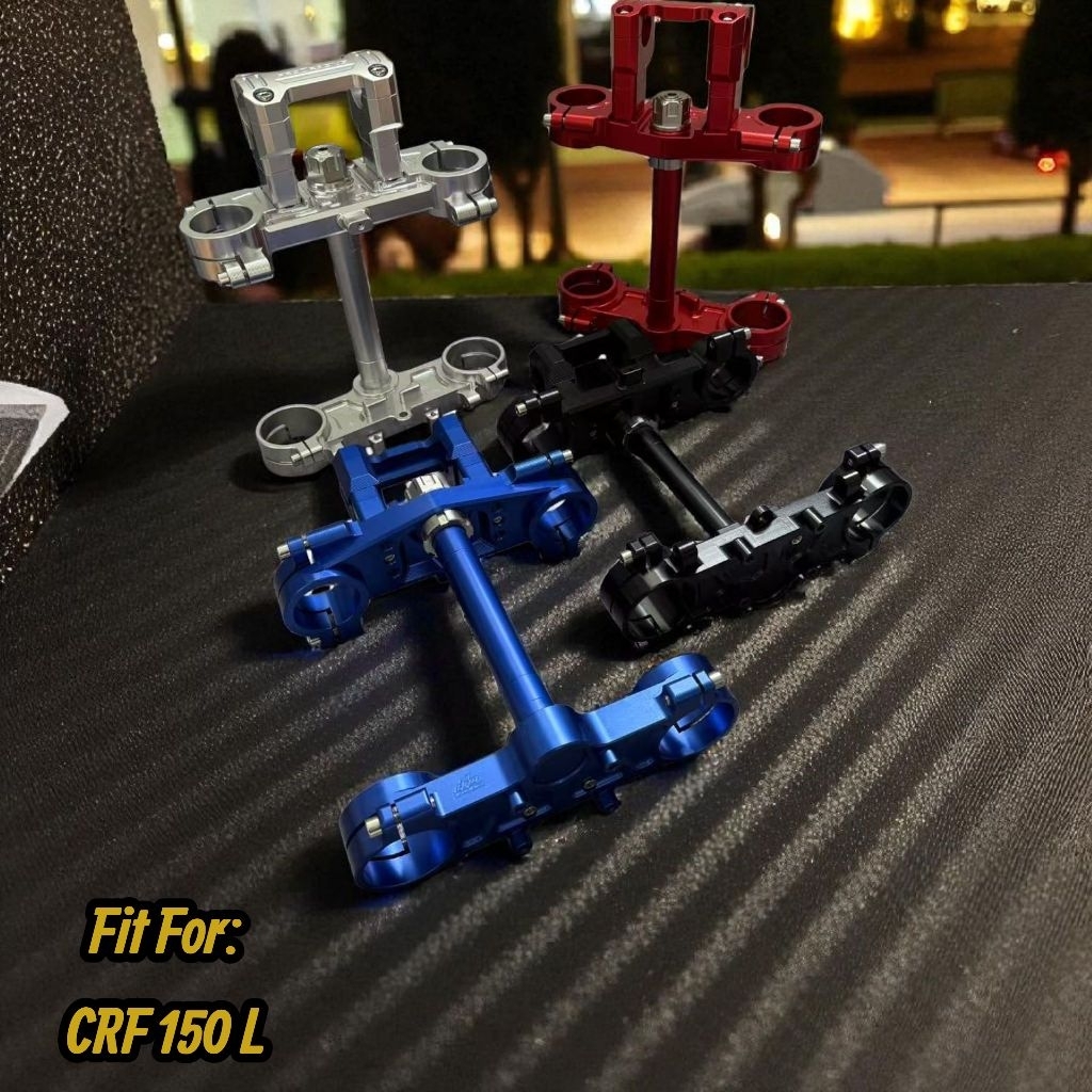 SEGITIGA SET CRF150L CUSTOM GTX DAN MOTORCROSS TRIPLE CLAMP SPECIAL ENGINE  PRO1RACING