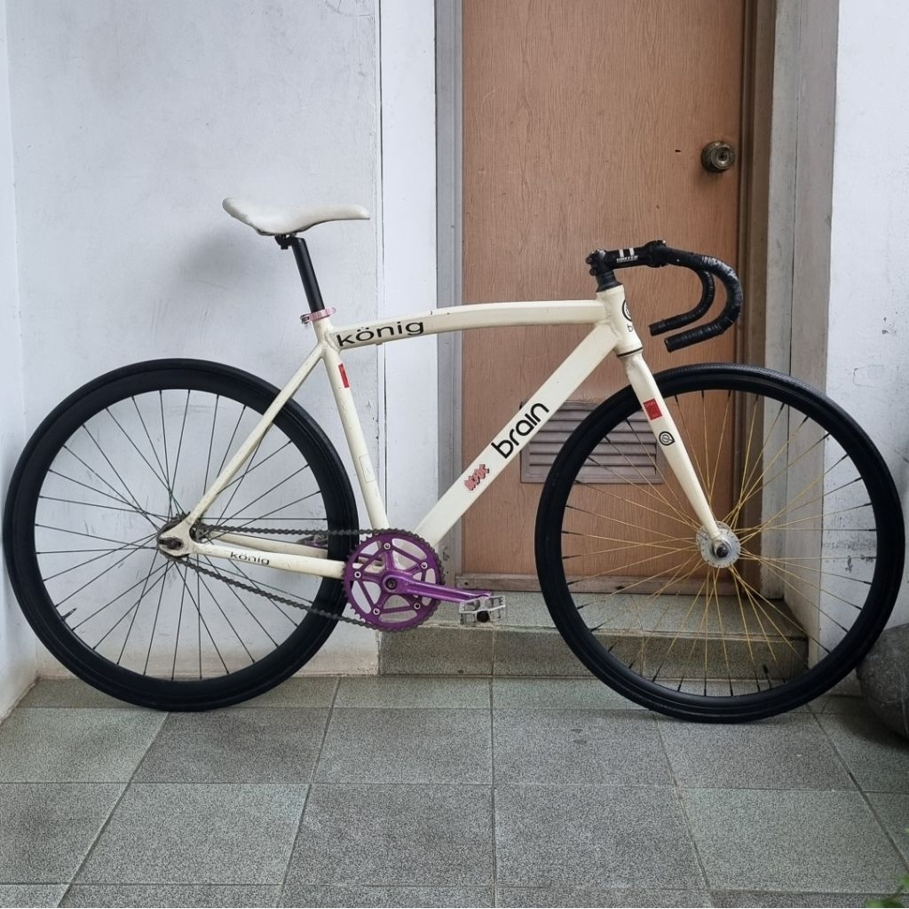 wts fullbike fixie brain konig alloy. doltrap. size 51